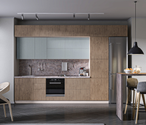 Регина Джаз МДФ Акация светлая Кухня