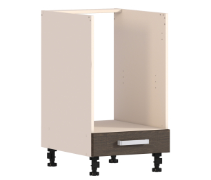 Шкаф-стол под духовку Регина РСД-45 Песочный/Дуб Сантана Темный