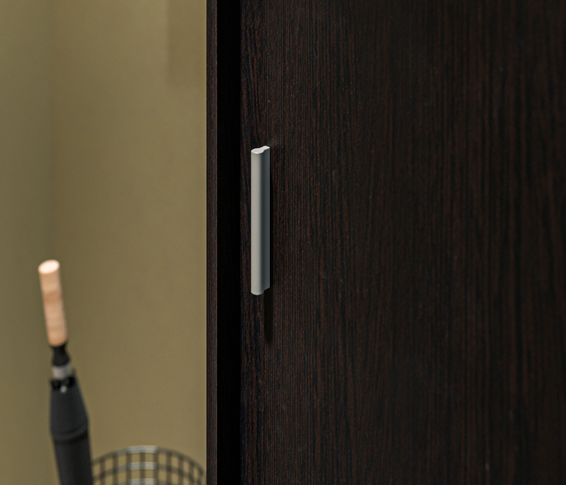 Прямые, Терра СБ-2545 Шкаф-купе 2-х дверный Венге