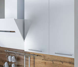 Кухонный гарнитур Регина Белый/Анна МДФ Белый глянец 2,4 м