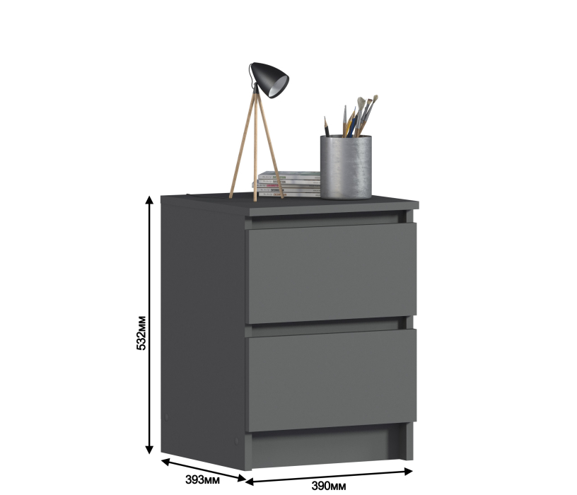 Прикроватные тумбы, Тумба Леон СБ-3293