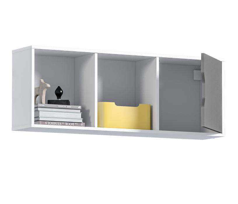 Mika / Мика, Полка Mika / Мика СБ-3279 Белый/Серый