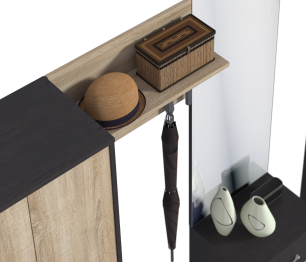 Вешалка настенная Афина СБ-2241