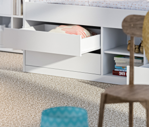 Терра СБ-3131 Кровать Белый