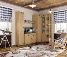 Стенки для гостиной, Фрегат Бунратти набор 2420*1370