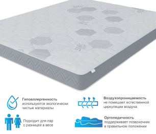 Столлайн / Матрас Корсика-Зодиак в скрутке 900х1900