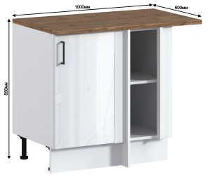 Берн стол 1 дв 100х86 см