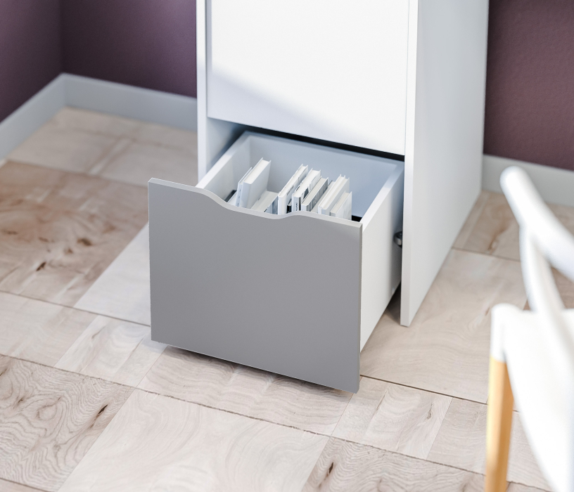 Mika / Мика, Стол Mika / Мика СБ-3276 Белый/Белый,Серый