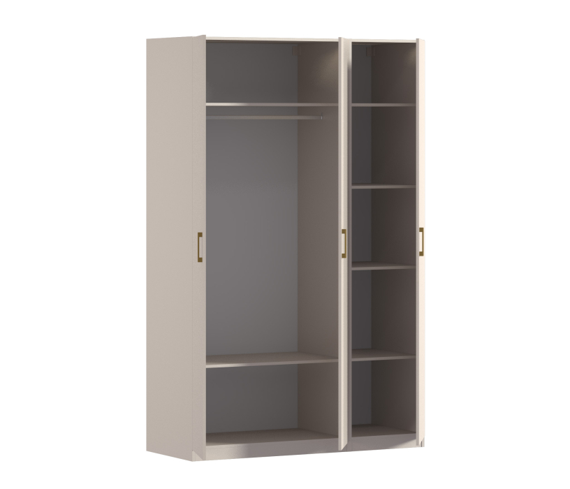 Для одежды, Шкаф трехдверный Макс 1500 мм, вариант №1 (ЛДСП)