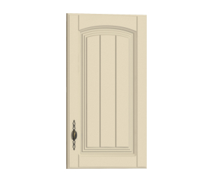 Регина5 ФПУ-40Прав фасад МДФ Бежевый