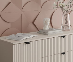 Комод Тренд СБ-3446 3 ящика, 1 дверь