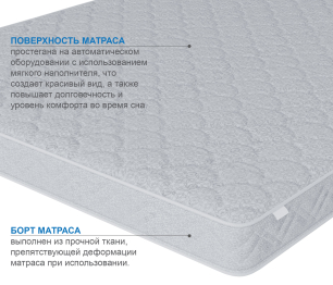 Столлайн / Матрас Классик-Кармен 1800х2000