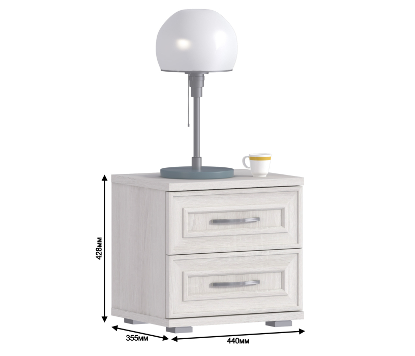 Прикроватные тумбы, Тумба прикроватная Флоренция СБ-2393