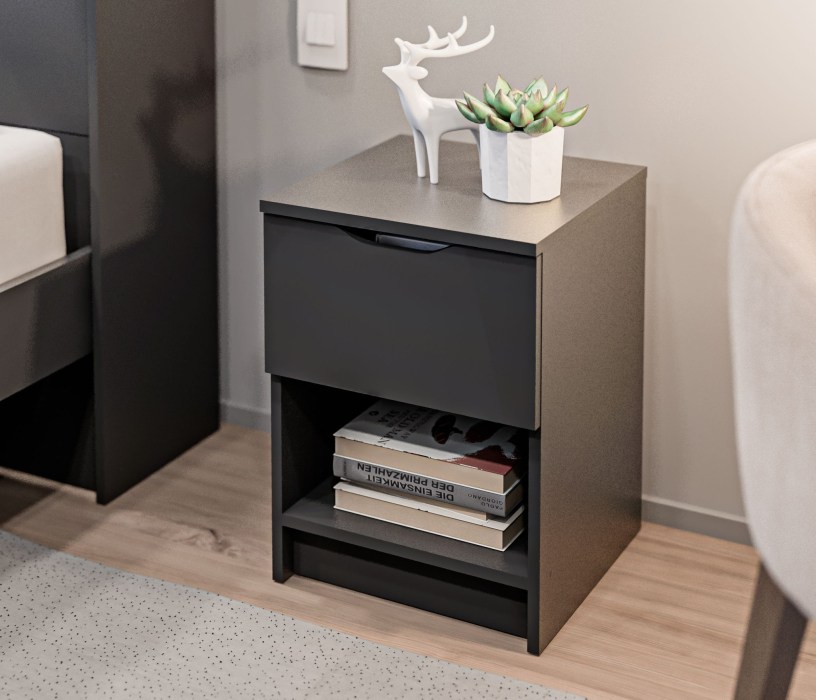 Прикроватные тумбы, Тумба Бруклин СБ-3358