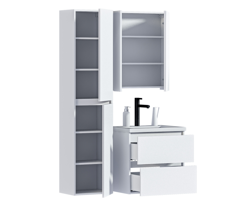 Мебель для ванных комнат, Набор для ванной Люкс-60 без раковины