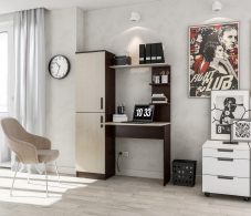 Компьютерные столы, Стеллаж со столом Тесса СБ-2737