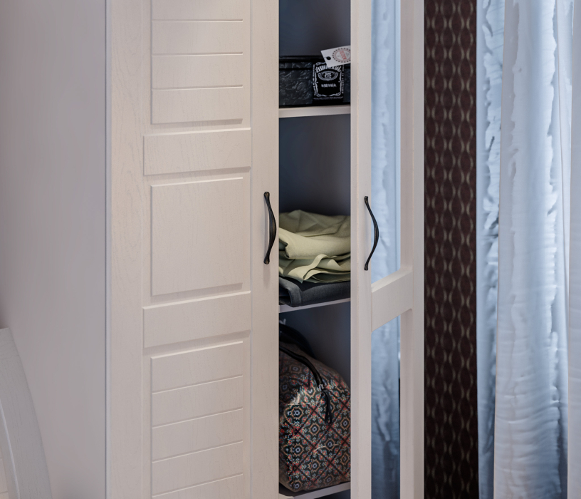 Для одежды, Сити СБ-2926 Шкаф, с зеркалом