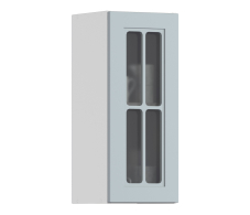 MODERN, MODERN шкаф навесной со стеклом 1 дв 30х72 см