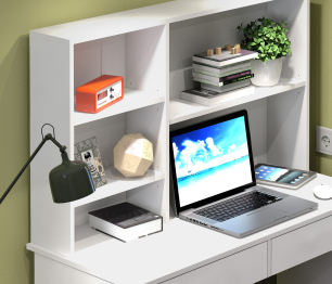 Терра СБ-3213 Стол Белый механизм открывания push