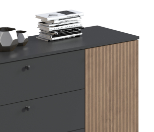 Комод Тренд СБ-3443 3 ящика, 2 двери