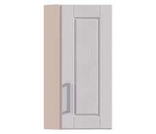 Навесные, Регина РПТУ-30 Полка торцевая Песочный/Риф белоснежный