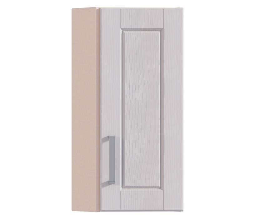 Навесные, Регина РПТУ-30 Полка торцевая Песочный/Риф белоснежный