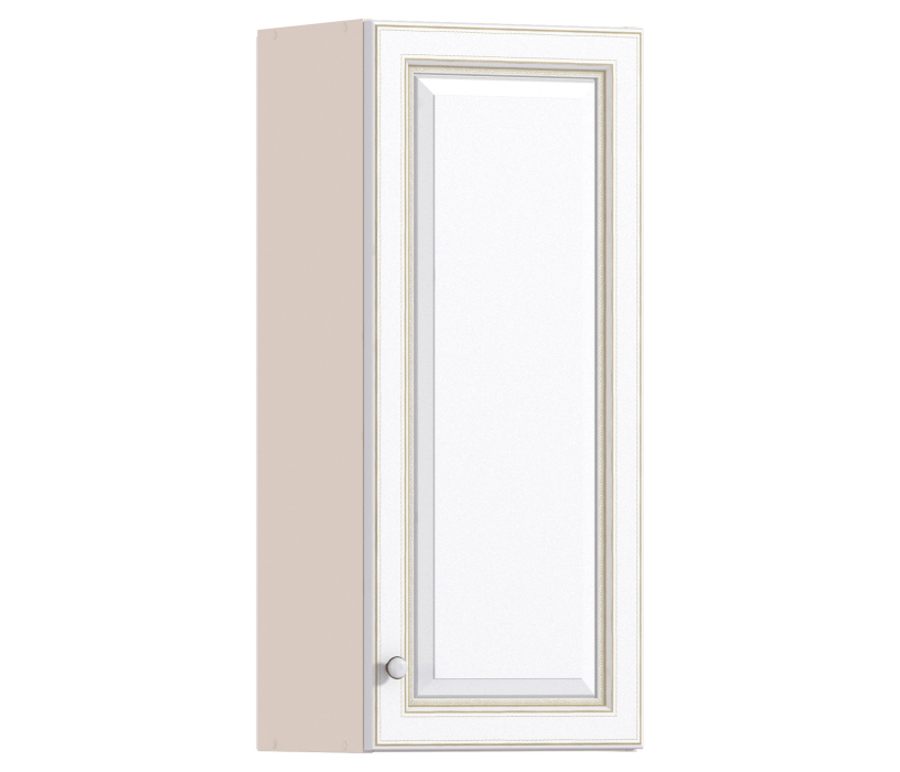 , Регина РП-140 Полка Песочный/фасад Белое золото