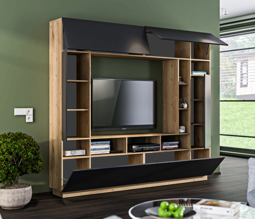 Стенки для гостиной, Стенка Нео СБ-2898