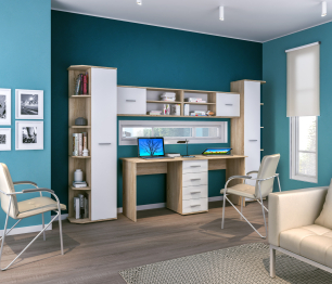 Шкаф торцевой Мамбо СБ-2754