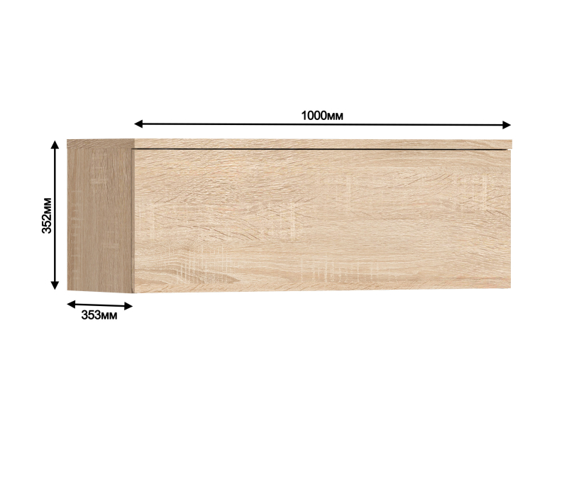 Настенные полки, Полка Веста СБ-3030