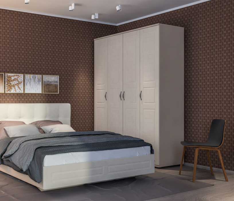 Шкафы распашные, Сити СБ-2943 Шкаф 4-х дверный