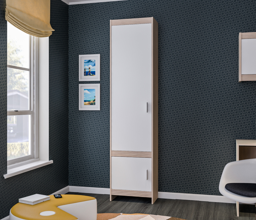 Для одежды, Пенал Дакота СБ-2084 Сосна