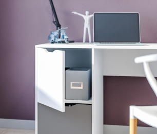 Стол Mika / Мика СБ-3276 Белый/Белый,Серый