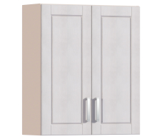 Навесные, Регина РП-180 Полка с двумя фасадами Песочный/Риф белоснежный