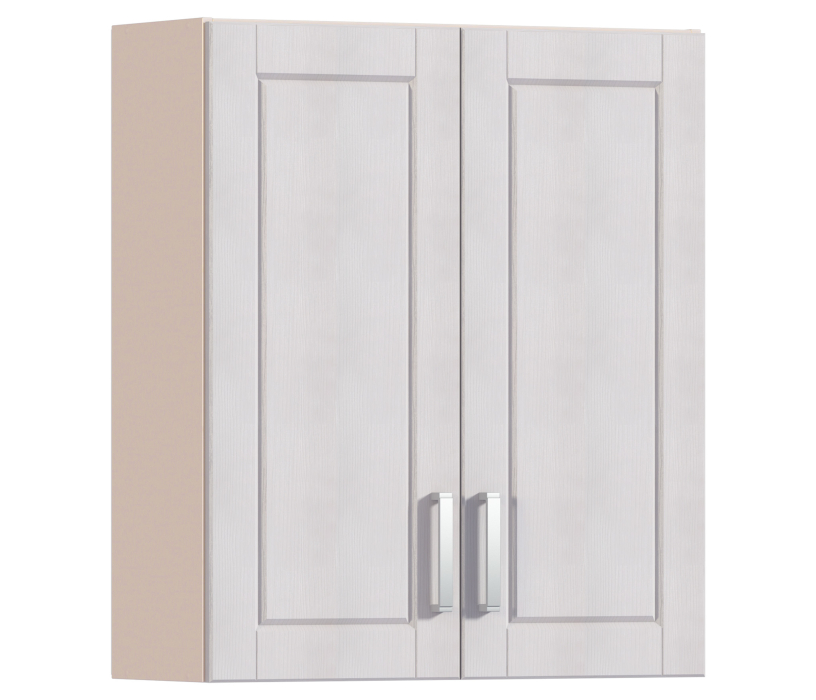 Навесные, Регина РП-180 Полка с двумя фасадами Песочный/Риф белоснежный