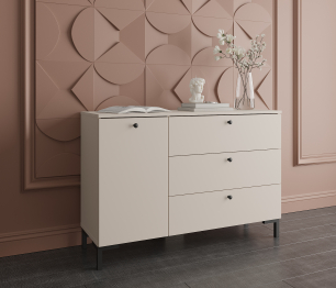 Комод Тренд СБ-3446 3 ящика, 1 дверь