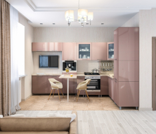 Лидеры продаж модульных кухонь, Анна (без учета барной стойки) 3600*2100