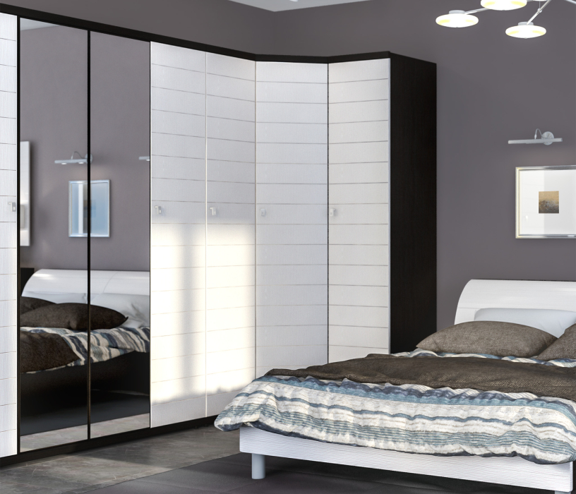 Угловые шкафы, Шкаф угловой Гретта СБ-635