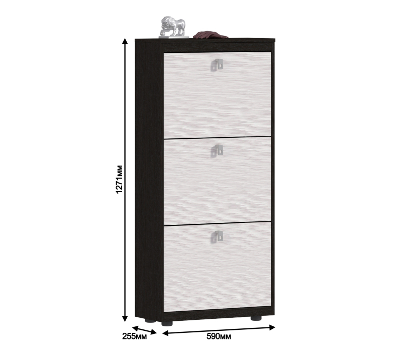 Обувницы, Тумба для обуви Гретта СБ-1960 ДубФеррара/Онденс