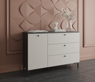 Комод Тренд СБ-3446 3 ящика, 1 дверь