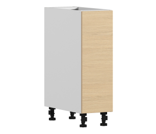 Регина РС-25 Шкаф-стол Белый/ЛДСП Дуб Винченца