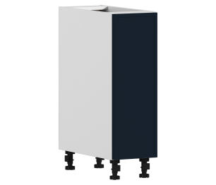 Регина РС-25 Шкаф-стол Белый/МДФ Квадро Синий