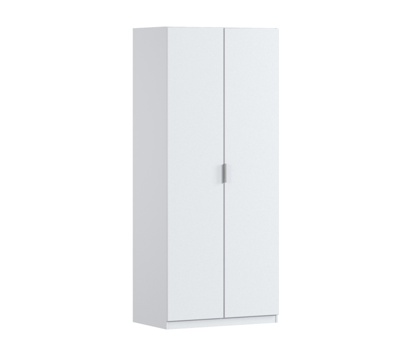 В спальню, Шкаф двухдверный Макс 1000 мм, вариант №1 (ЛДСП/МДФ)