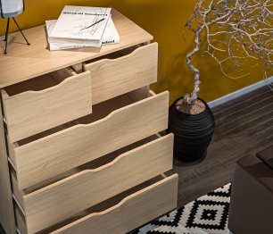 Комод Бруклин СБ-3251/1 Дуб Винченца