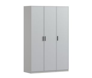 Шкаф трехдверный Макс 1500 мм, вариант №4 (ЛДСП/МДФ)