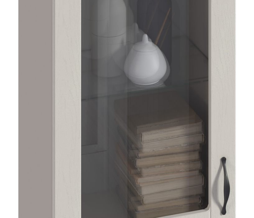 Сити, Сити СБ-2924 Витрина с полками ДСП