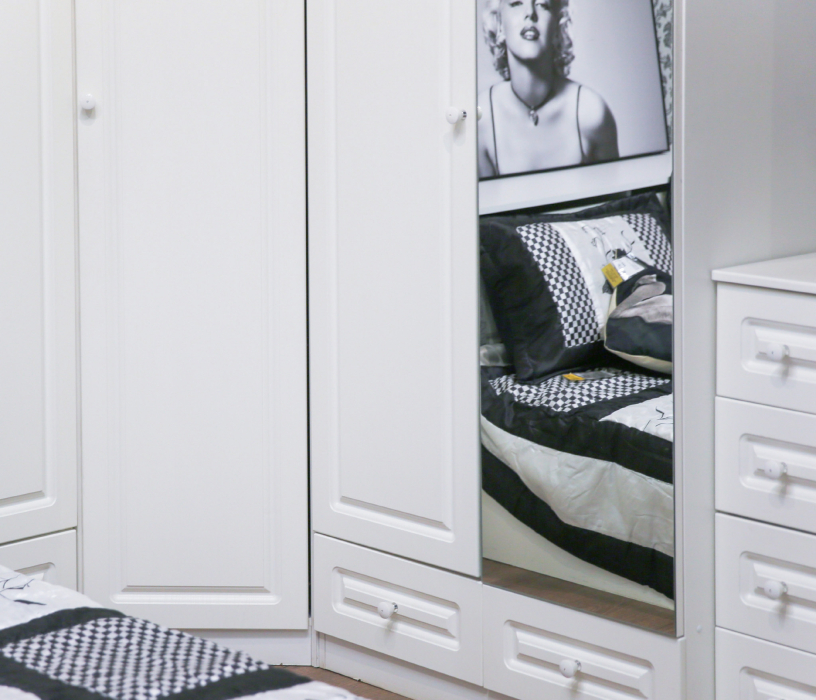 , Шкаф угловой Амалия СБ-992