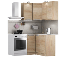 Кухонные гарнитуры, Кухонный гарнитур Ангелина Классик угловой 1,4 х 1 м