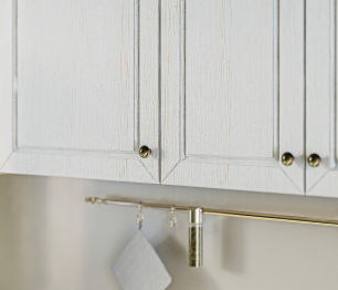 Кухонный гарнитур Катя Авиньон/Ясень Золото/Мрамор золотой АркобаленоR5 2 м