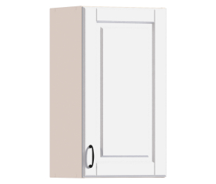 Регина РП-40 Полка Песочный/МДФ Белый матовый